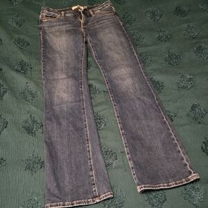 BKE Women's Boot Cut Jeans in Dark Blue